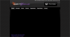 Desktop Screenshot of clubusadance.com